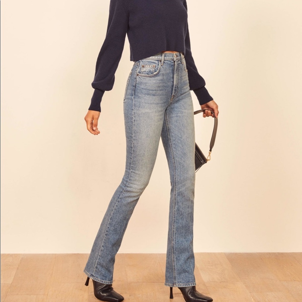 Reformation Peyton Bootcut Jeans